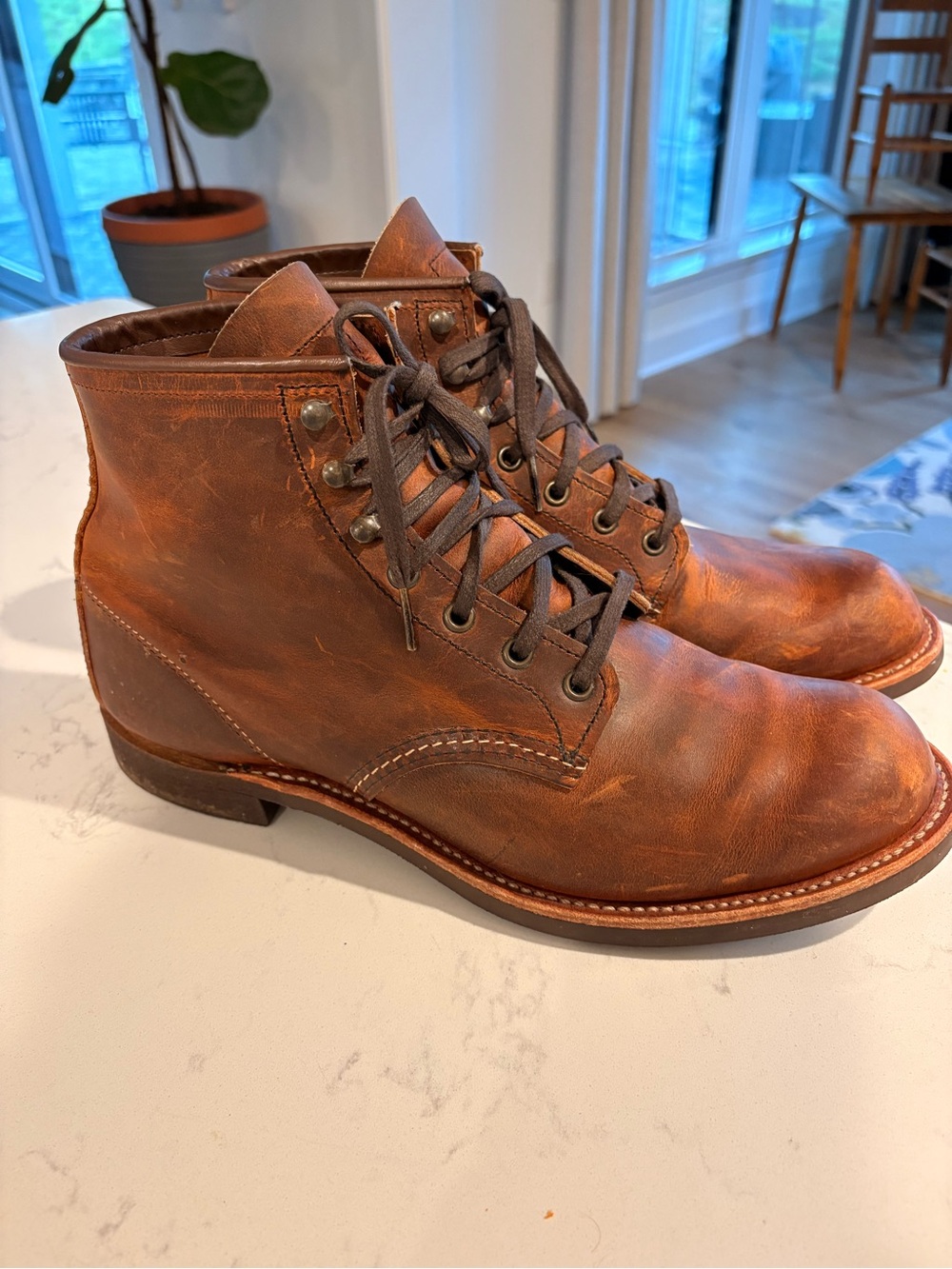 Red Wing Shoes Blacksmith Heritage Boots in Copper Rough & Tough Leather